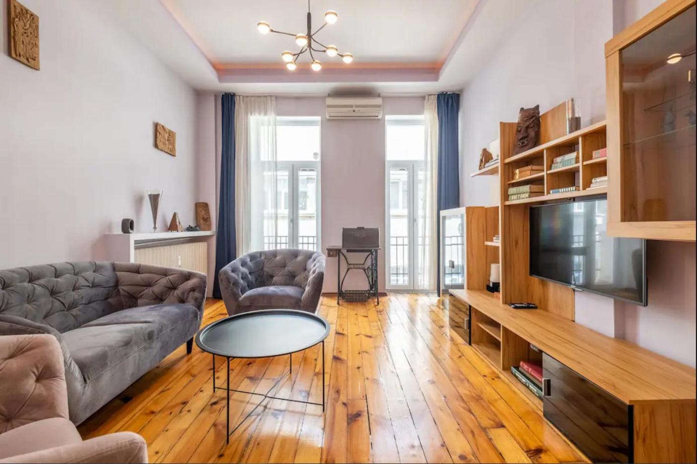 Charming 2Bdr Apartment In Historic Center With Parking Sofia Exteriör bild