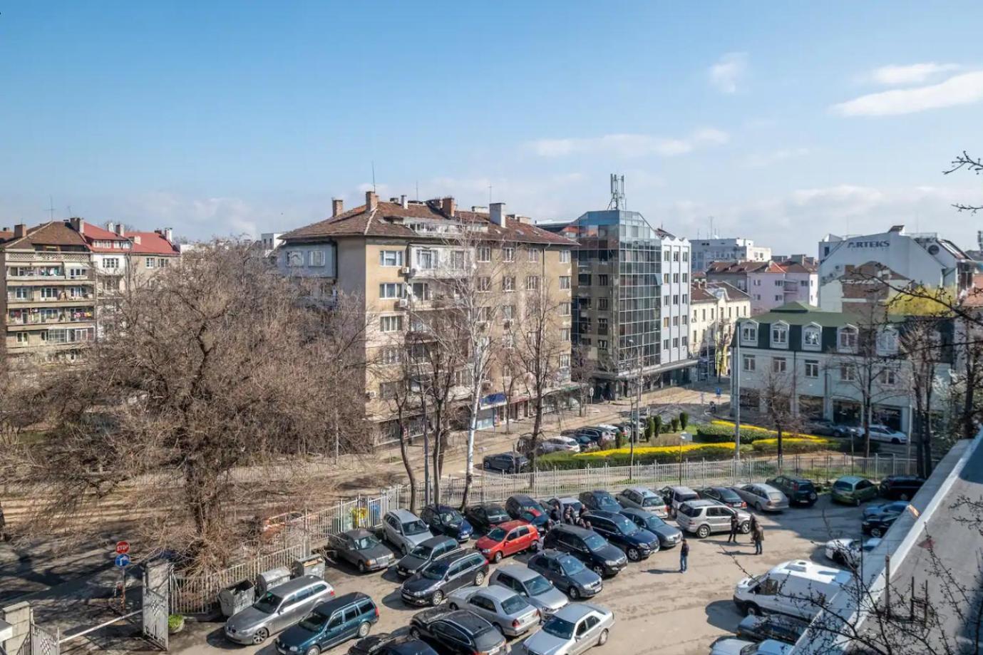 Charming 2Bdr Apartment In Historic Center With Parking Sofia Exteriör bild